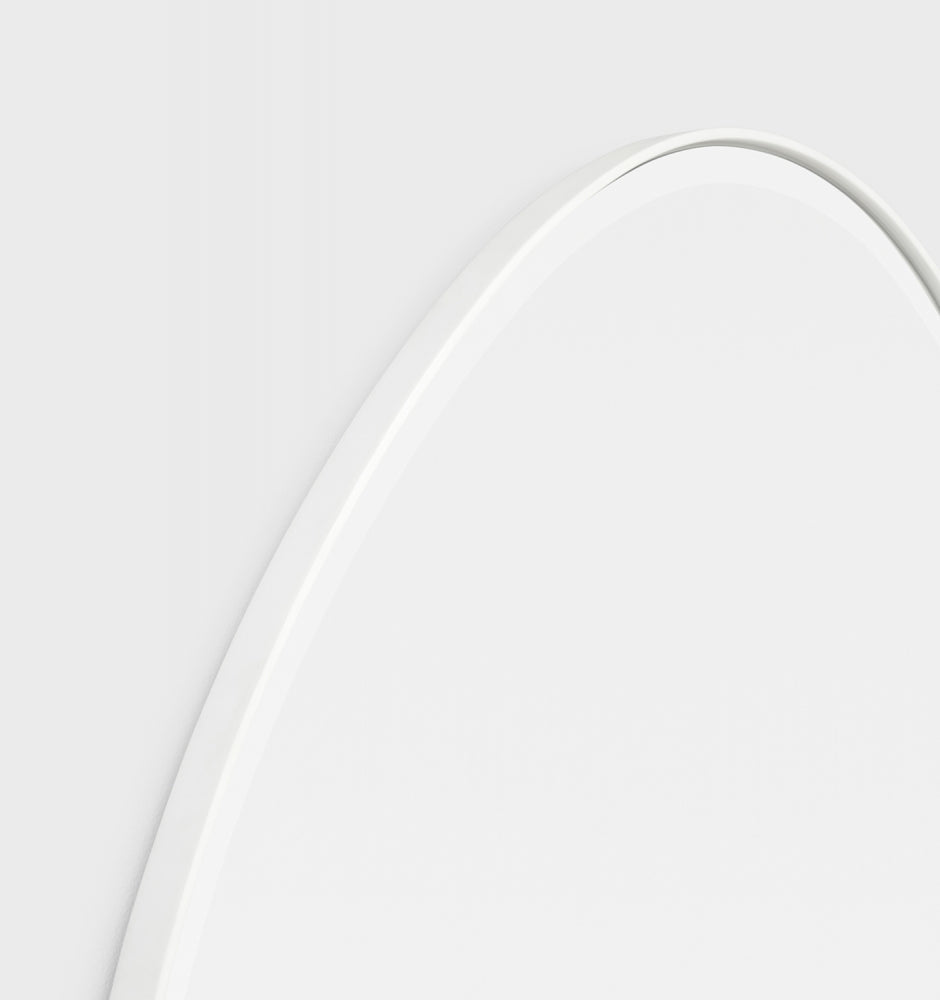 Pebble White Mirror | 70x90cm