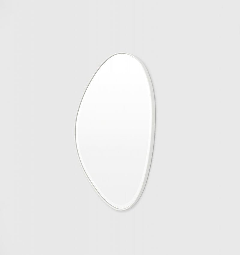 Pebble White Mirror | 70x90cm