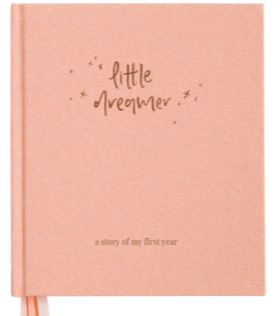 Little Dreamer | Baby Journal | Petal Pink