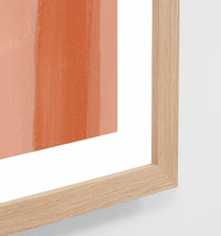 Protea Vase Blush | Framed Print
