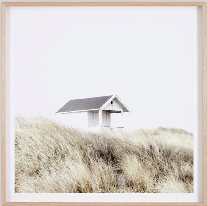 Seaside Cabin | Framed Art