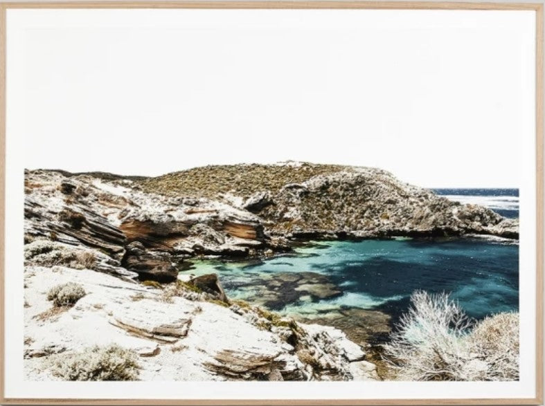 Azure Bay | Framed Art