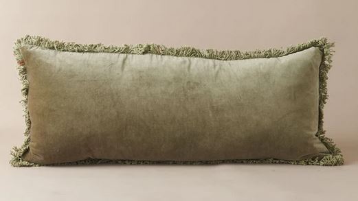 Velvet Cushions | Olive