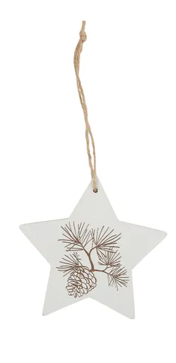 Xmas Hanger MDF | White