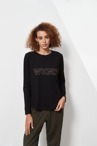 Long Sleeve Wknd Shirt | Black