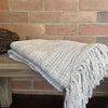 Bergen Ombre Stonewashed Linen Throw