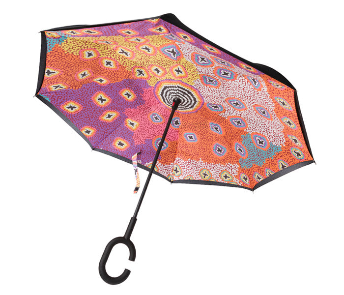 Aboriginal Artist Designed Inverted Umbrella
