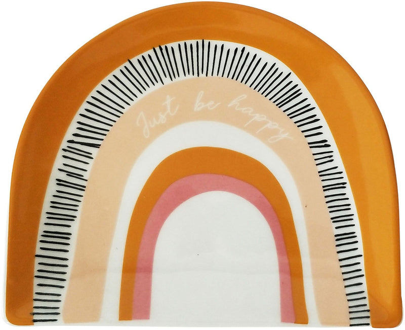 Rainbow Ceramic Tray | Trinket Dish | Assorted Design