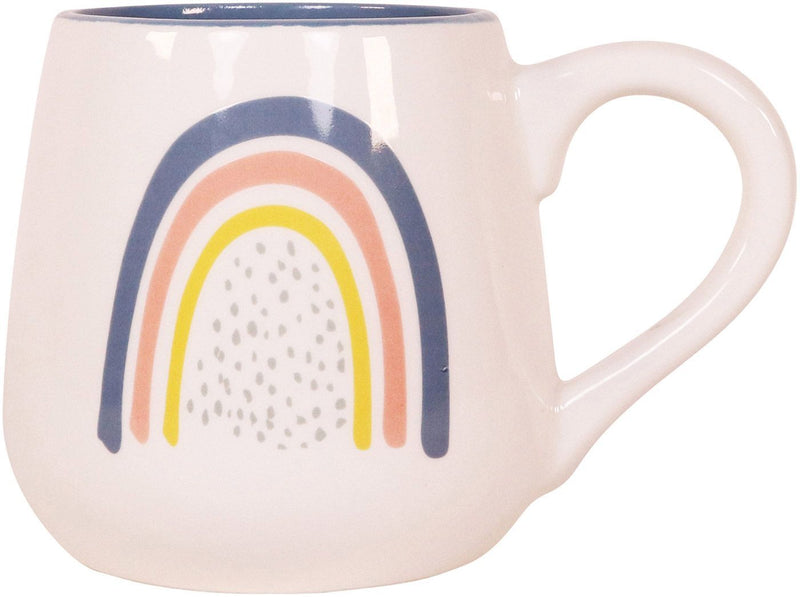 Believe In Yourself Rainbow | Coffee Mug | Blue