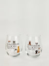 It's Not Drinking Alone If Your Cat's Home Wine Glass