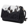 Valencia | Cowhide Rectangular Flap Bag with Tooling