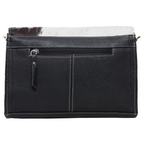 Valencia | Cowhide Rectangular Flap Bag with Tooling