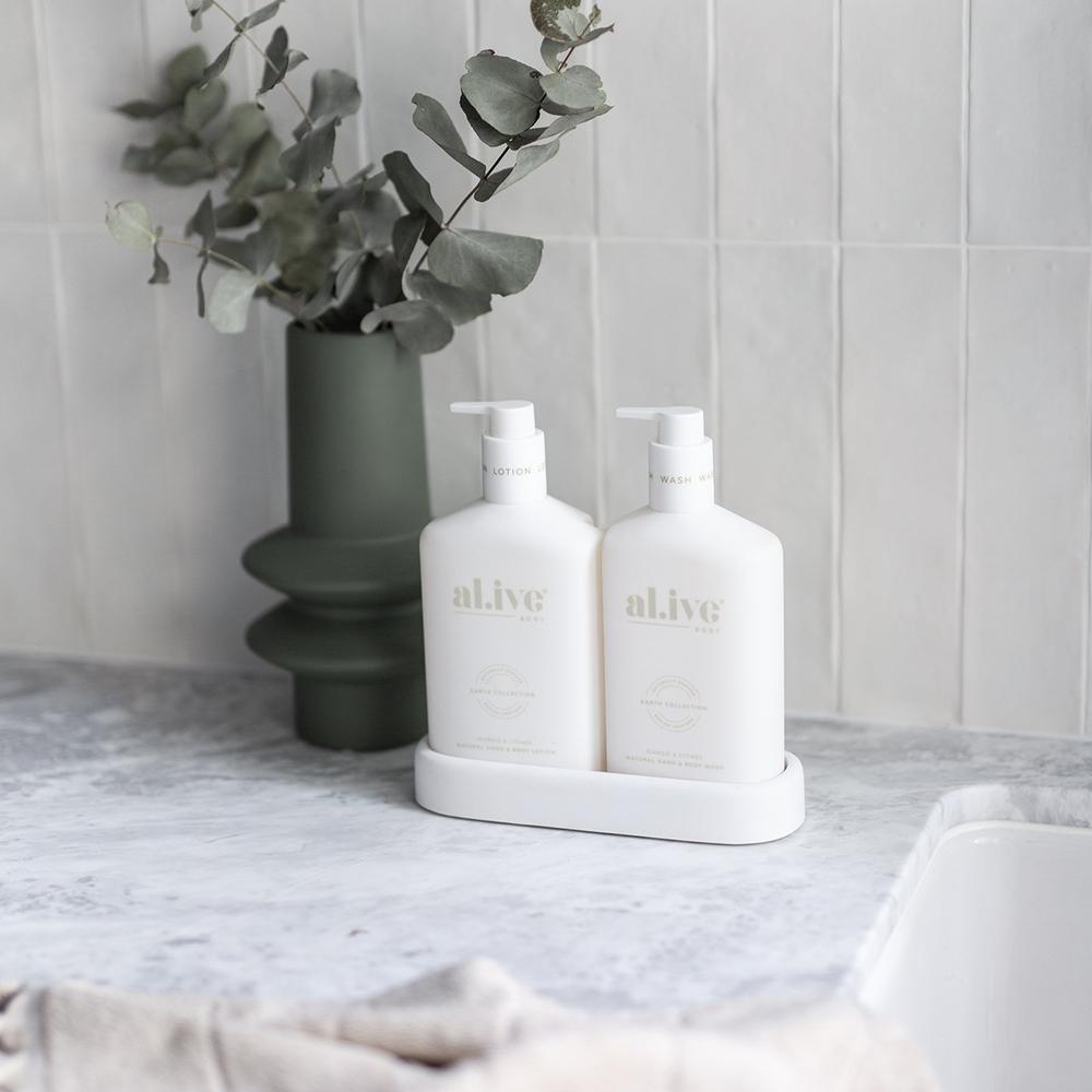 Wash & Lotion Duo + Tray | Mango + Lychee