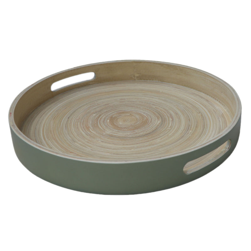 Spun Bamboo Trays | Assorted Colours