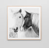 Winter Ponies | Framed Art